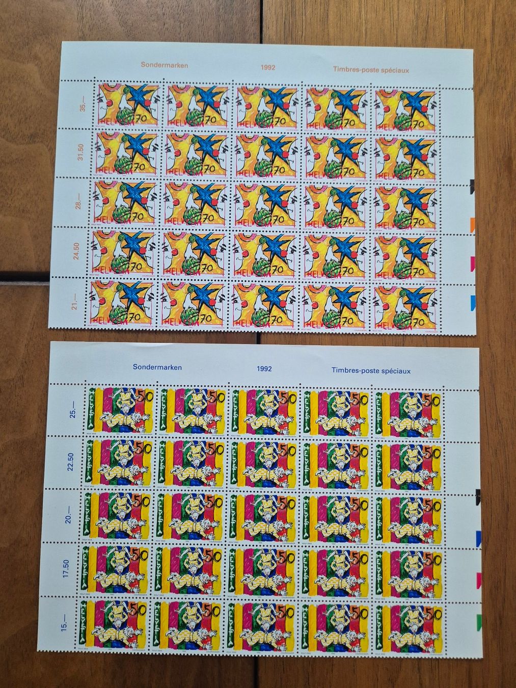 Tous les timbres: Frankaturware 100 CHF. GRATISLIEFERUNG ! – Neuf (Voir description) à Horgen par frankatur 3