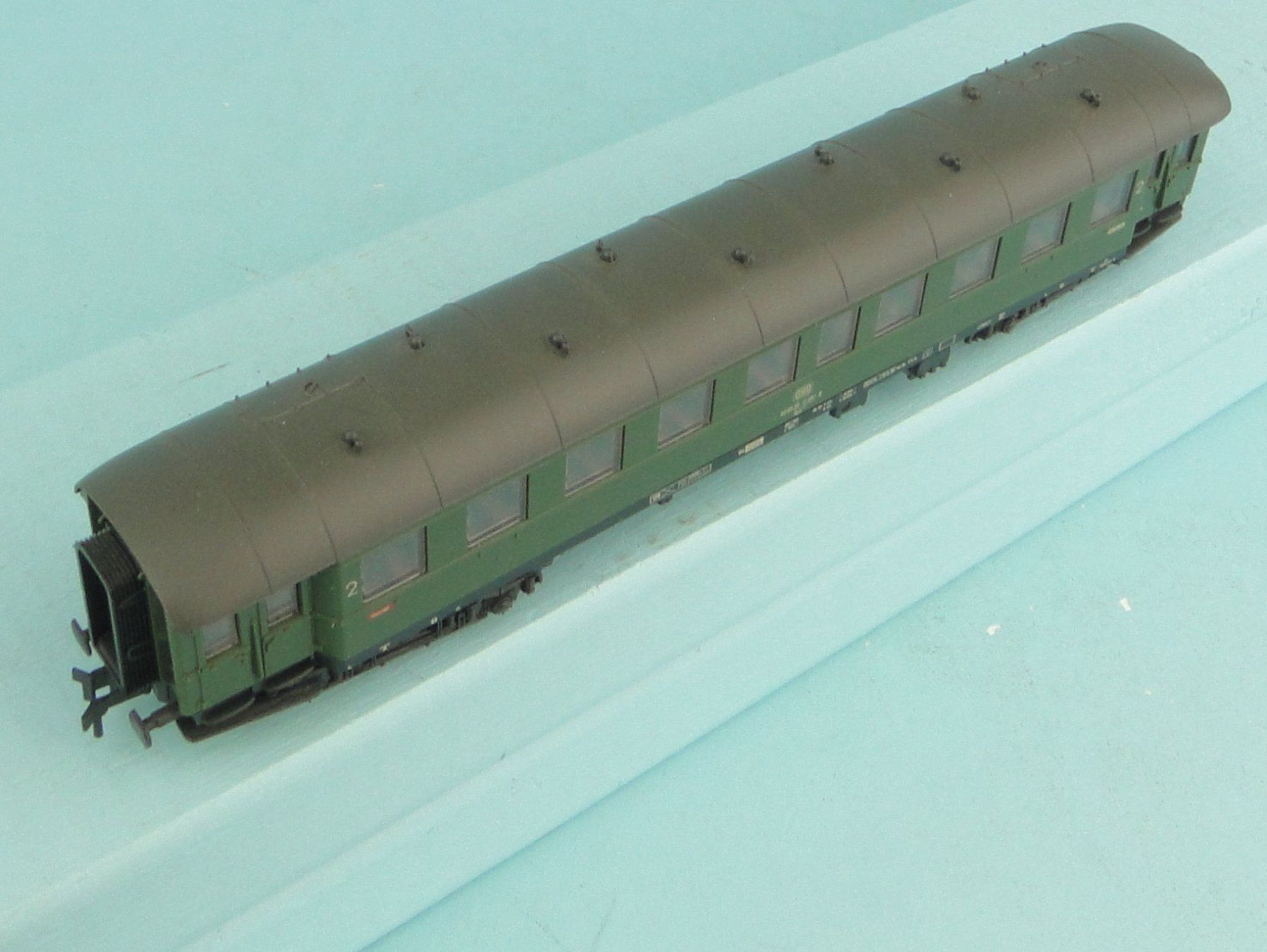 Roco Modellini di ferrovie: Roco 2274A Spur N DB 2 Kl. Einzugwagen – Usato da Bülach venduto da cann11 5