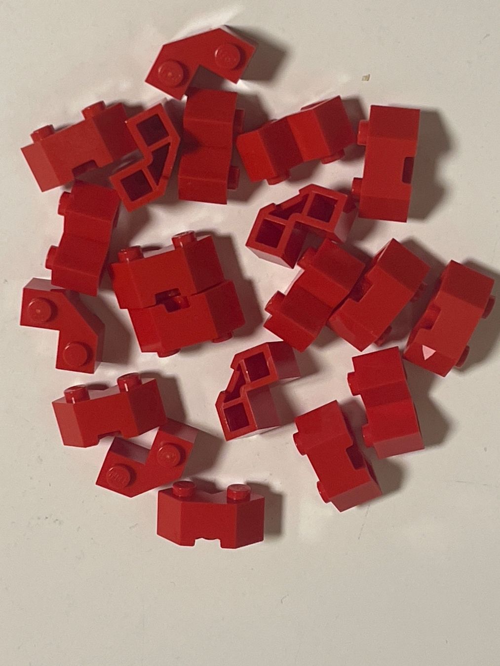 Lego Giocattoli: Lego - 20  rote   Steine – Usato da Gelterkinden venduto da cobra0110