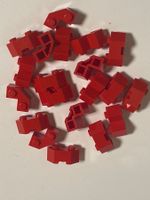 Lego - 20  rote   Steine