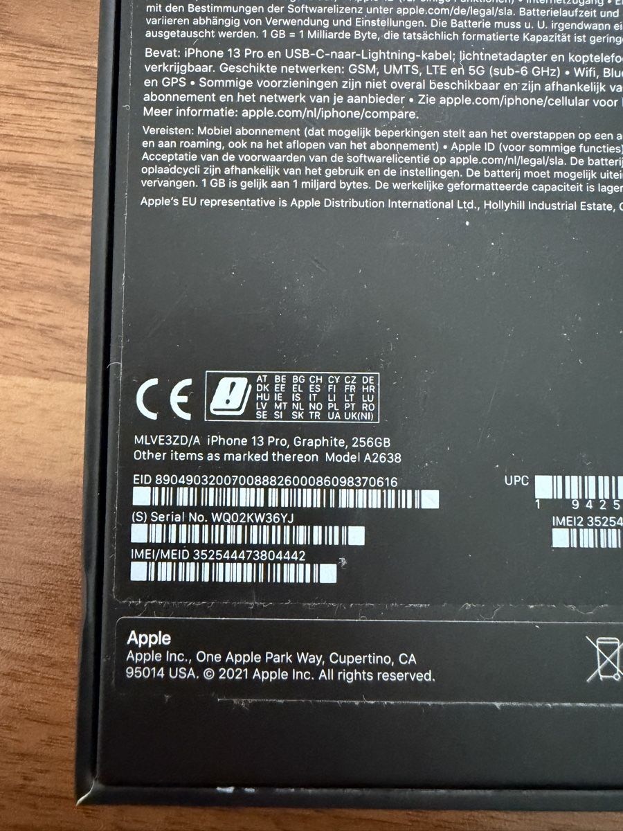 Apple Portables: iPhone 13 Pro, 256GB, Graphite – D'occasion à Thun par Max_90 4