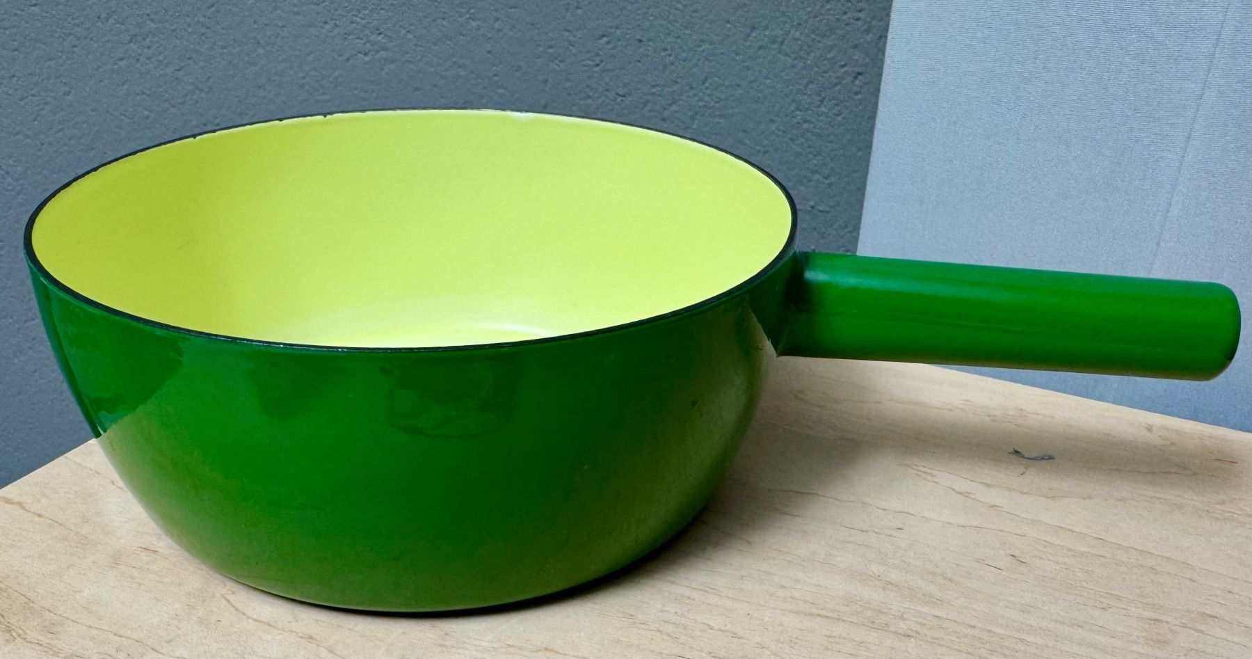 Padelle: Altes Fondue Caquelon 20 cm Durchmesser – Usato da Rothrist venduto da Luckywinner 7