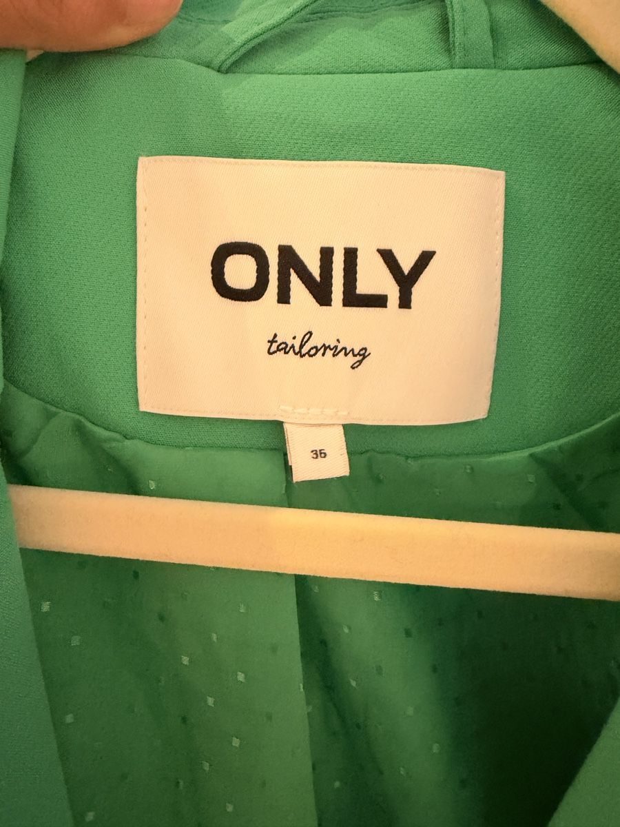 Only Giacche: ONLY Tailoring Blazer Grün Gr. 36 – Nuovo (secondo la descrizione) da Buttikon SZ venduto da maticivy 3