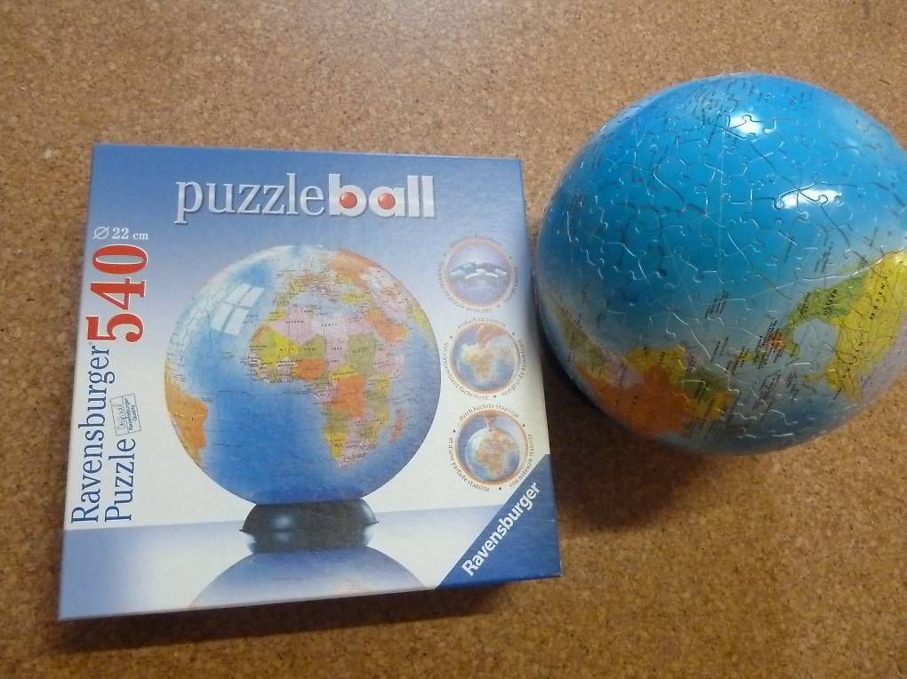 Ravensburger Puzzle: 540 Teile Ravensburger Weltkugel – Usato da Ueken venduto da dale02 1
