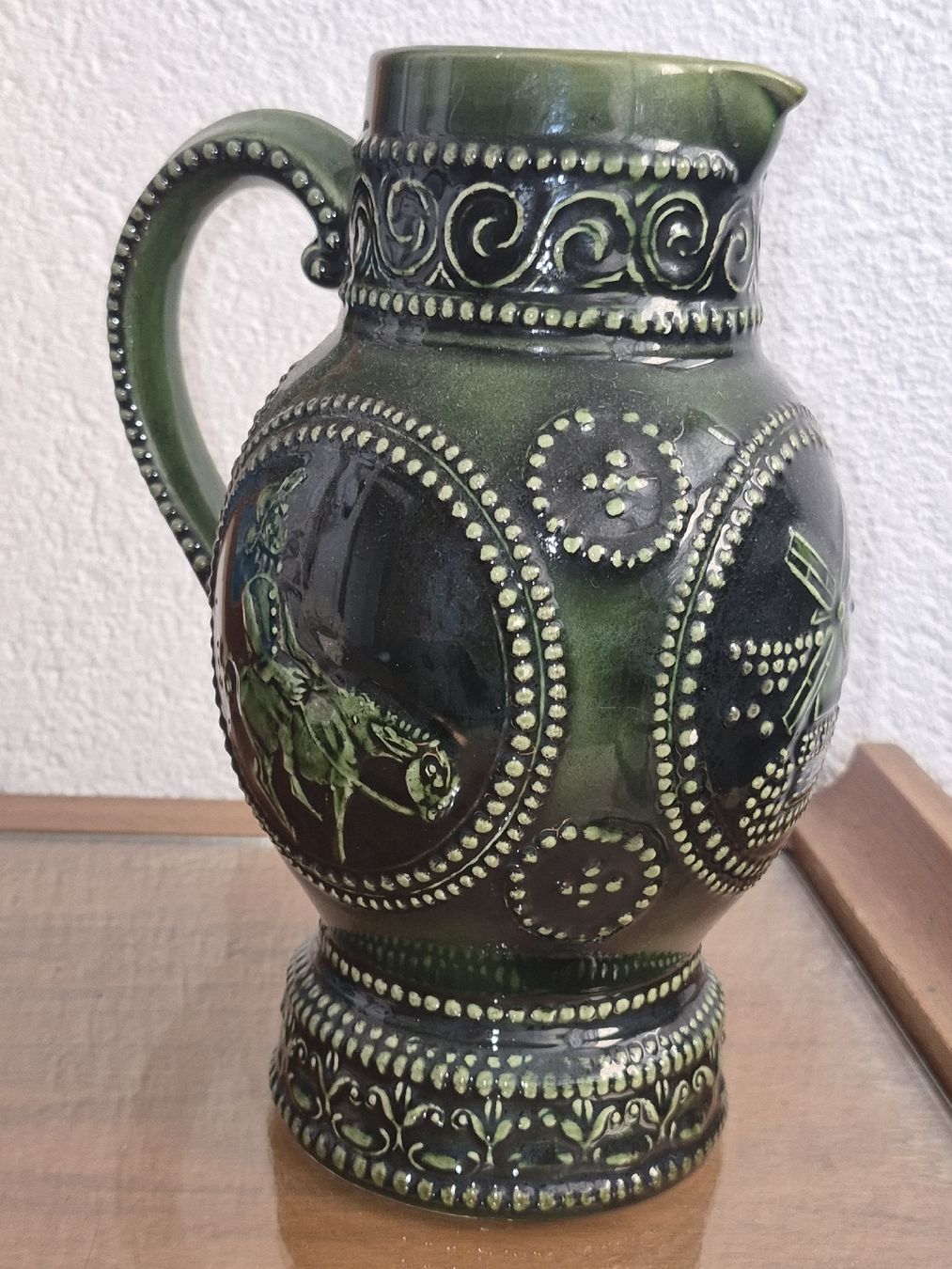 Karaffen: Don Quijote Keramikkrug grün – Gebraucht aus Frauenfeld von mel_2gqy 3