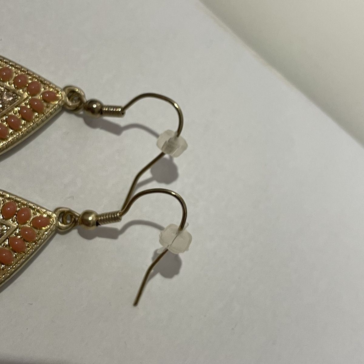 Orecchini pendenti & Orecchini a lobo: Ohrringe, Ohrhänger, Modeschmuck, orientalisch, rosa, gold – Nuovo (secondo la descrizione) da Bellach venduto da Lapislazuli_blues 2