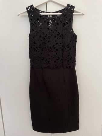 Schwarzes Cocktailkleid Gr. 32