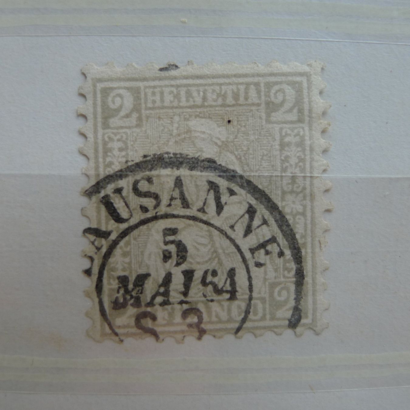 Alle Briefmarken: Tolles Album + Stempel Stehende+SITZENDE – Gebraucht aus Sursee von Luzernerraute 8