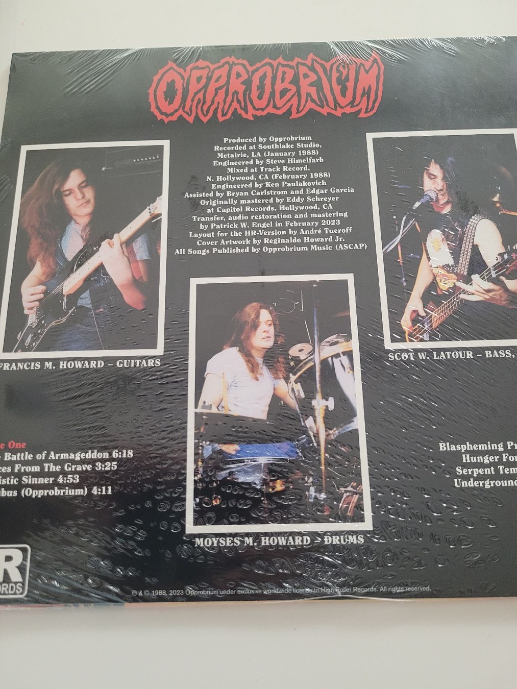 Dischi in vinile: Opprobrium - Serpent Temptation Red Vinyl LP – Nuovo e nell'imballaggio originale da Münsingen venduto da Drachenwurst 1