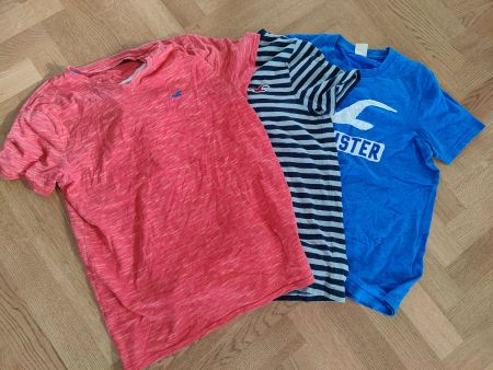 3 Hollister T-Shirt, M & L, Top Zustand