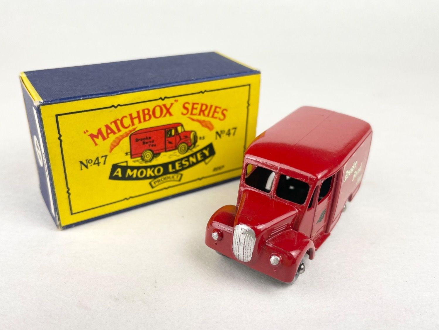 Matchbox Modellini d'auto: Matchbox Moko Lesney 47a Trojan Van - MINT! – Nuovo (secondo la descrizione) da Genthod venduto da lightyear63 2