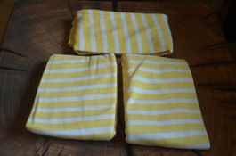 3 STUCK STOFF RESTE JERSEY - 2X CM 150X50 + 150X40
