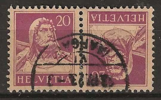 Tutti i francobolli: CHK19 - Tête-bêche K19 obl. – Usato da Trélex venduto da Phil_Albert