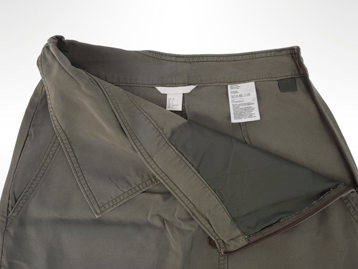 Gonne: H&M Rock Khaki Gr. 36 – Usato da Suhr venduto da Restwert_Suhr 6