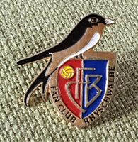 F834 - Pin FC Basel Fan Club Rhyschwalbe