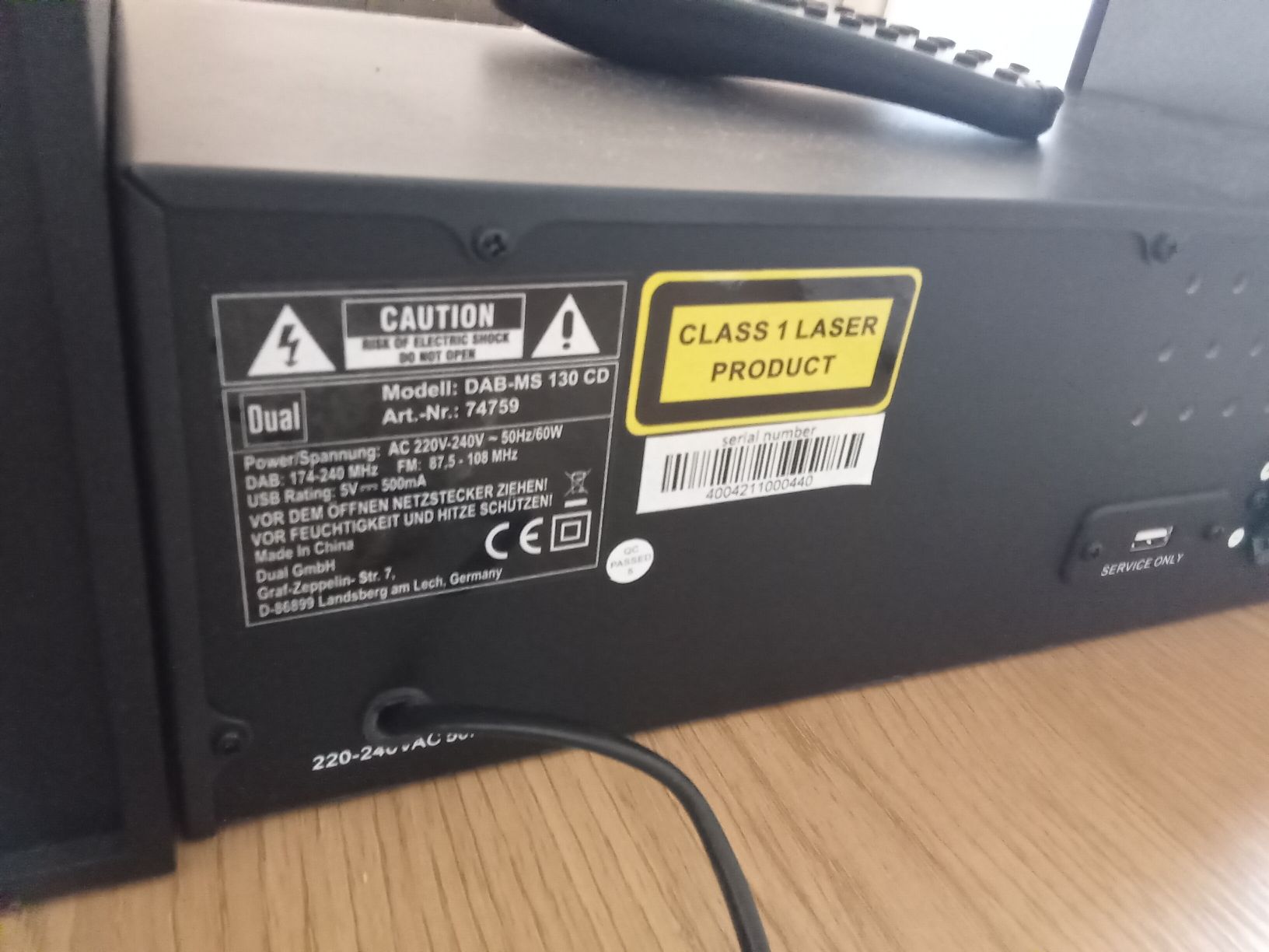 Multimediaplayer & Streamer: Dual Stereo Anlage  – Neu (gemäss Beschreibung) aus Liebefeld von CD-Urs 4