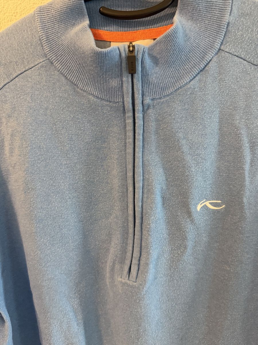 Kjus Pullover & Sweatshirts: Kjus Halfzip Pullover hellblau Grösse 52 L gebraucht – Gebraucht aus Mörigen von Andriboy 3
