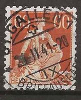 Ch140y - Helvetia avec épée 140y vollstempel St-Gallen 1941