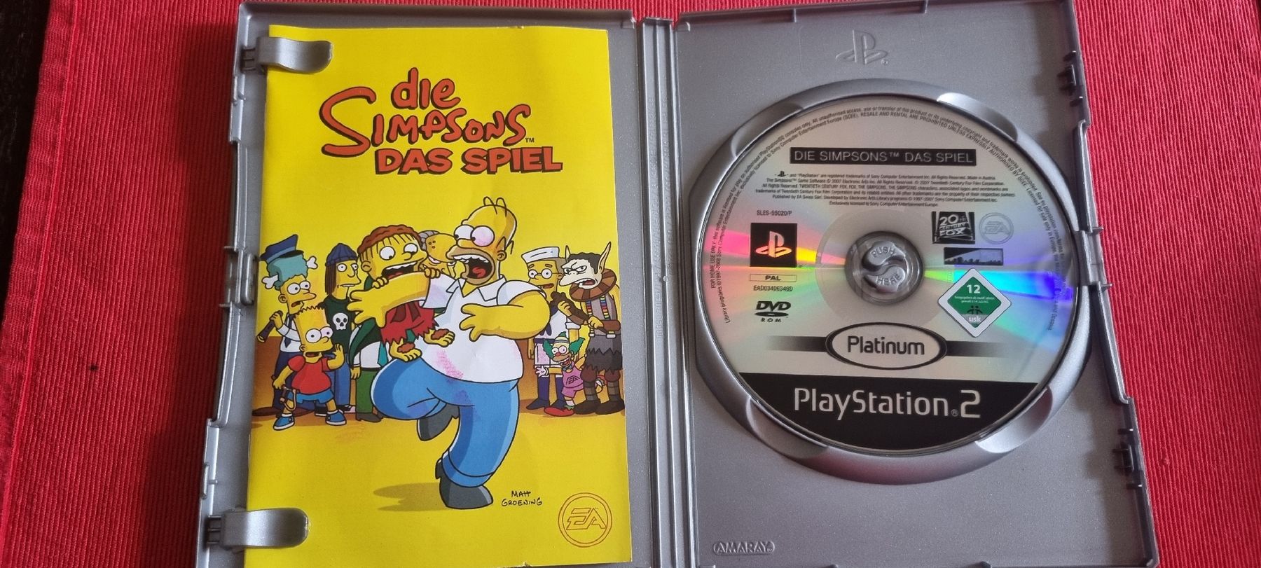 Spiele: Simpsons Game PS2 - Platinum Edition - Good Condition! – Gebraucht aus Allschwil von NDSS9483 1