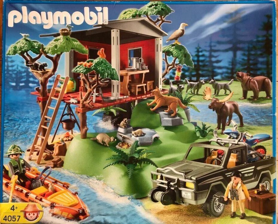 Playmobil Family Fun Ippopotamo E Il Suo Cucciolo 70354 Zoo Animali
