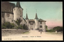 AK Colombier, Entrée du Château