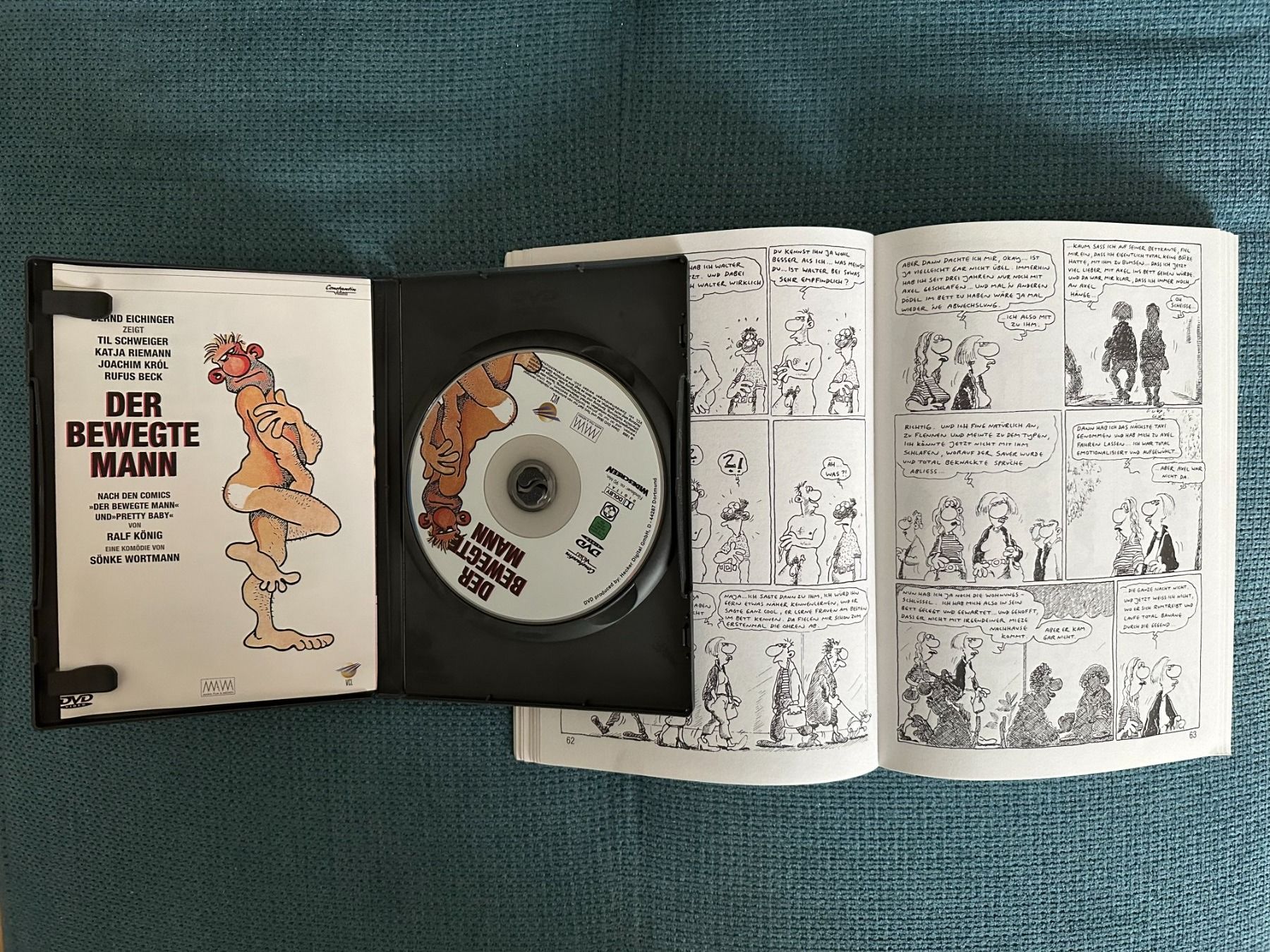 Tutti i DVDs: Der bewegte Mann (Til Schweiger) DVD + Comic-Buch im Set – Usato da Basel venduto da jannickpascal 1