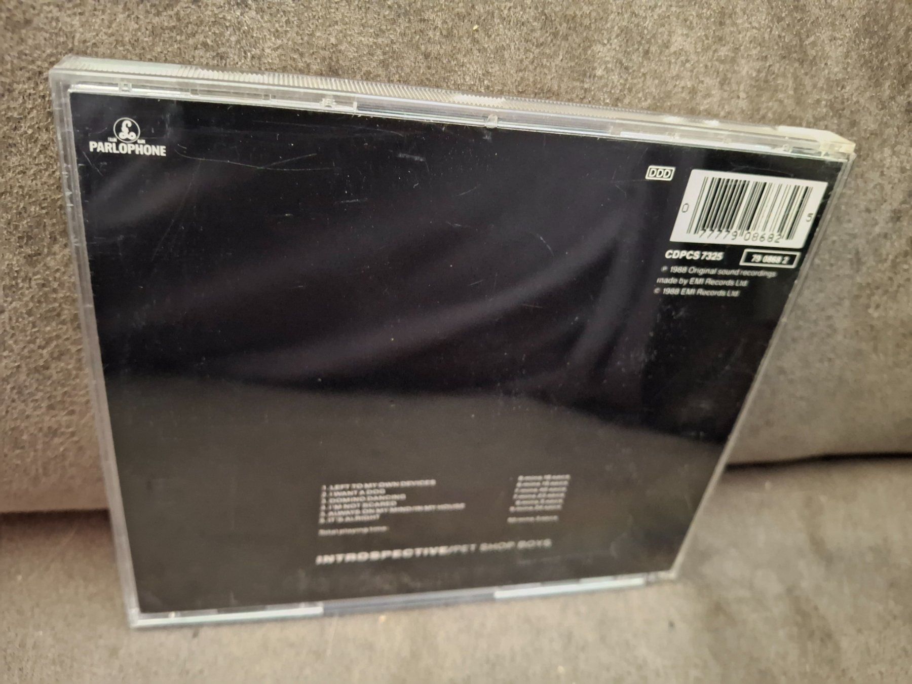 CDs: Pet Shop Boys – Introspective – Gebraucht aus St.Gallen von CD_jalamusic 1