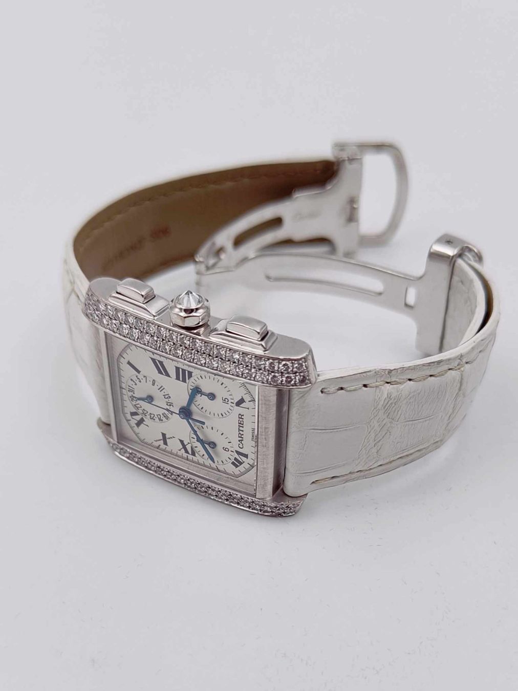 Cartier Uhren: CARTIER TANK FRANCAISE CHRONOFLEX CHRONOGRAPH – Gebraucht aus Luzern von EdiGem 6