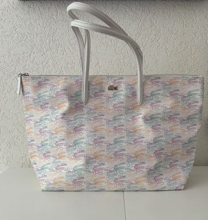 Lacoste sac crocodile multicolore
