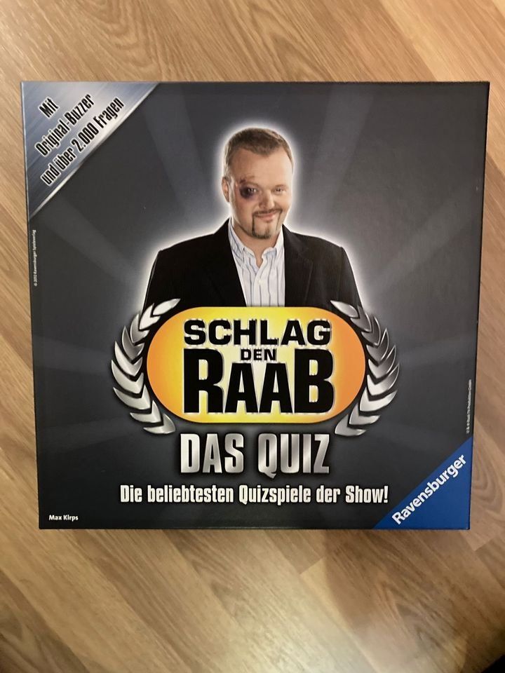Giochi: Schlag den Raab - Das Quiz mit Buzzer, Ravensburger! – Usato da Schaffhausen venduto da Apollosh