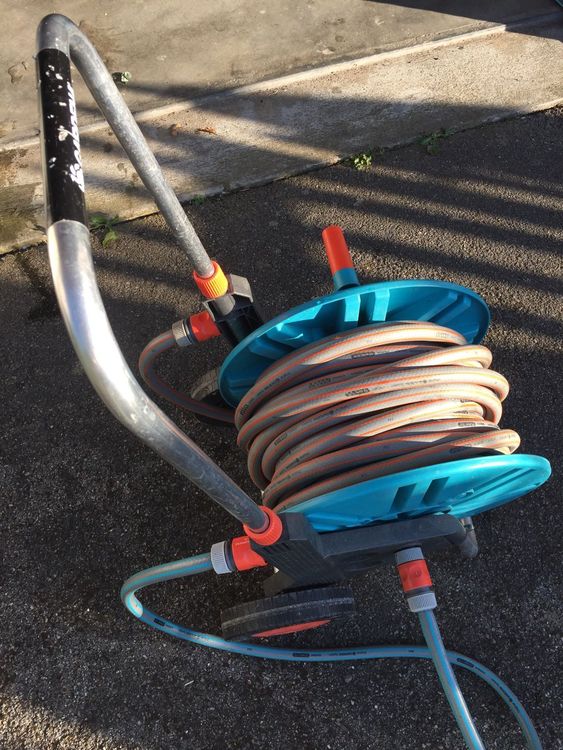 gardena gartenschlauch mit wagen 25 m Kaufen auf Ricardo