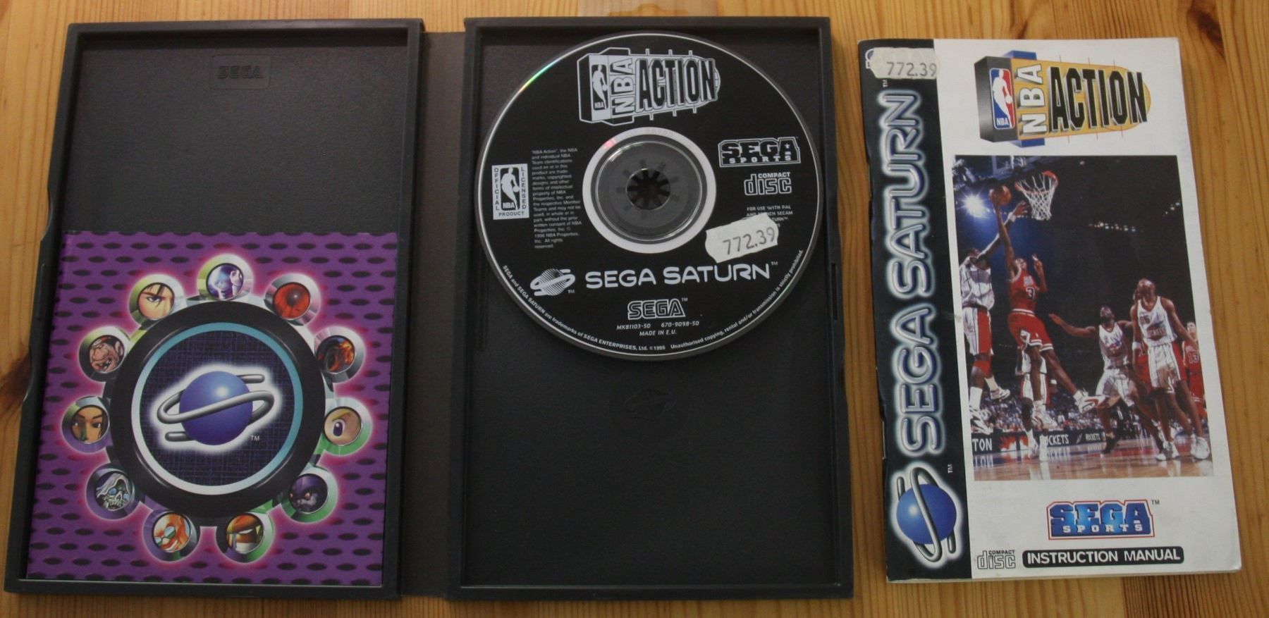 Giochi: NBA Action Sega Saturn – Usato da Fisibach venduto da Retrogames24 2