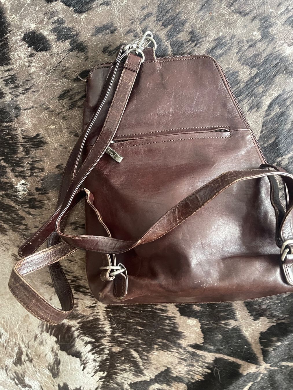 Zaini: Claudio Ferrici Leder Rucksack – Usato da Hinterkappelen venduto da simona67 3