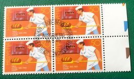 4 er Block Nr. 717 mit ETStempel Bern