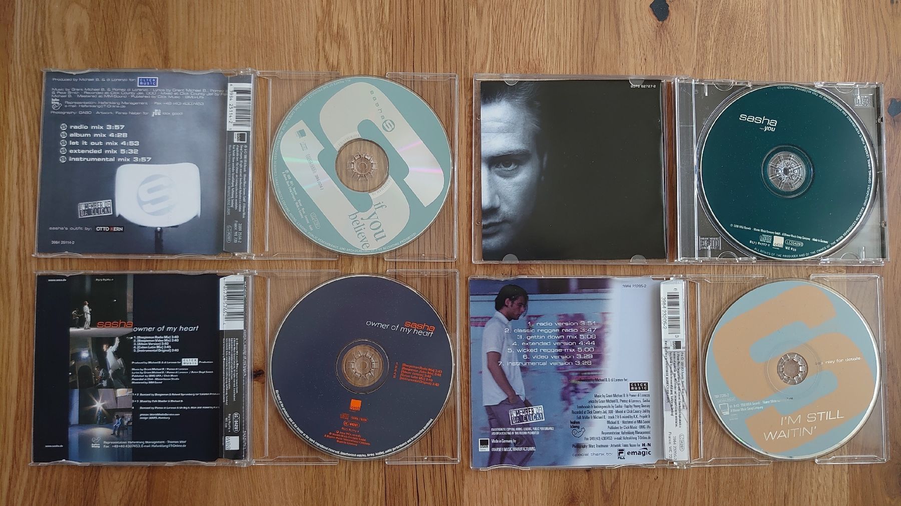 CDs: 4 CD's Sasha – D'occasion à Pfäffikon SZ par Wild0 2