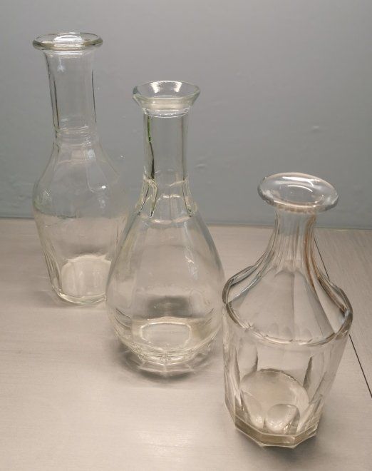 Caraffe: 3er Set Vintage Karaffen – Usato da Dänikon ZH venduto da Beldiwuffi 1