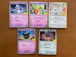 Pokemon Karten Set Holo 30 Jahre (Versand gratis)