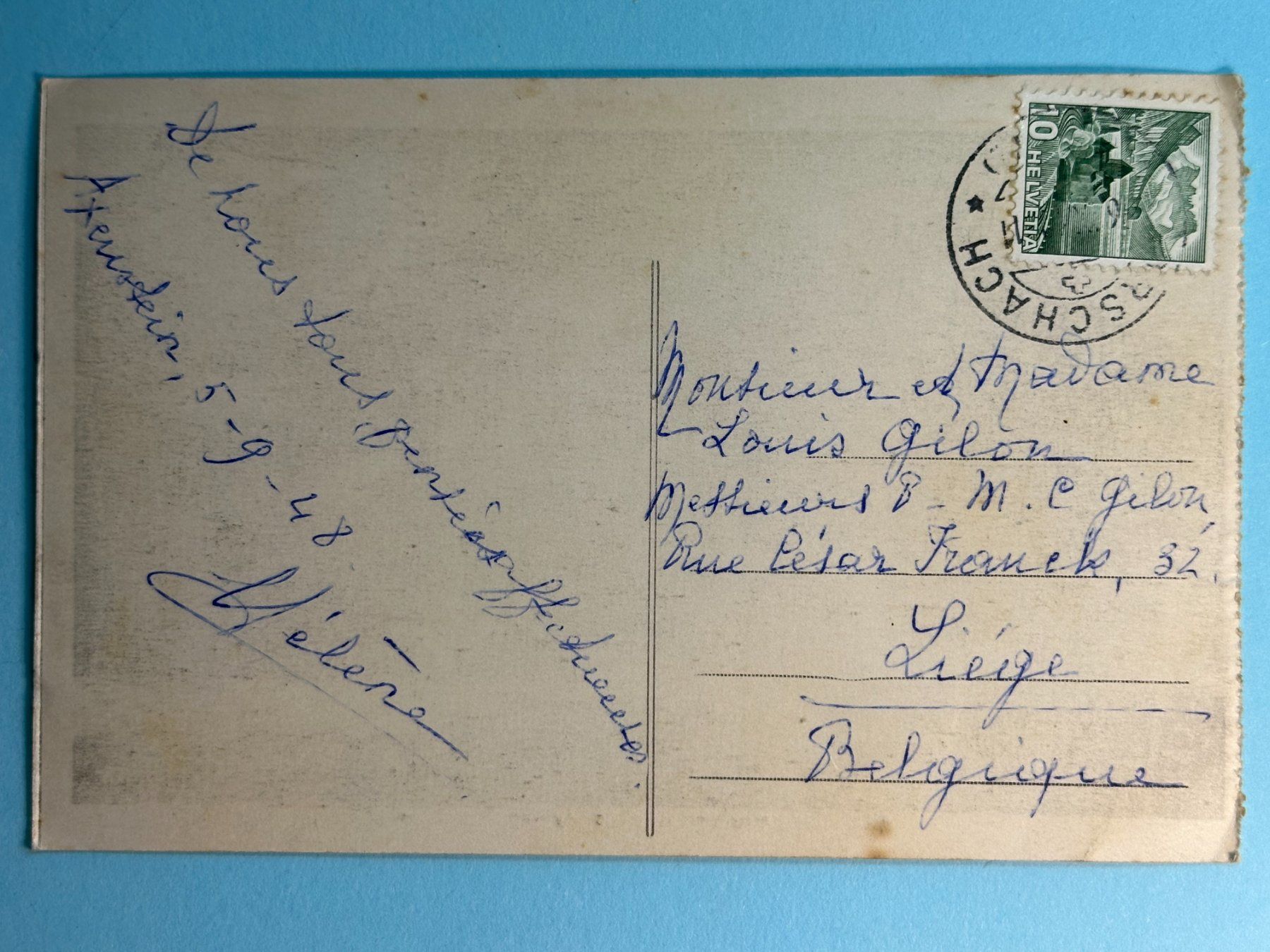 Cartoline postali: Brunnen und die Mythen – Usato da Steg VS venduto da danwer74 1