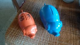 Alte Sauenkässeli Sparschwein ca 50er Jahre