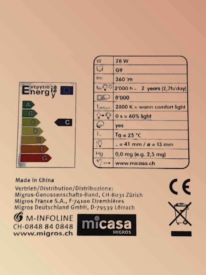 Micasa Lampen: Neu Balkenlampe – Neu und originalverpackt aus Aarburg von Glitzerschein 2