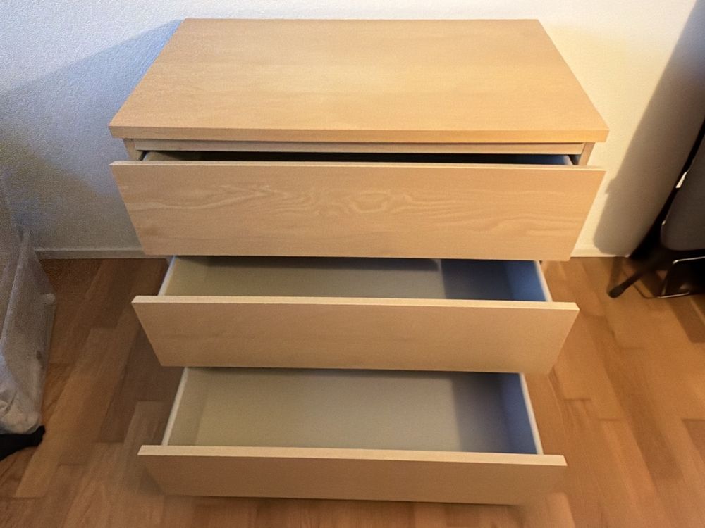 Wunderschne Malm Kommode Masse Bild
