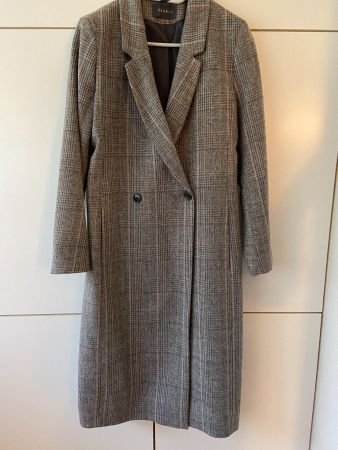 Manteau long gris femme ESPRIT taille M en parfait état
