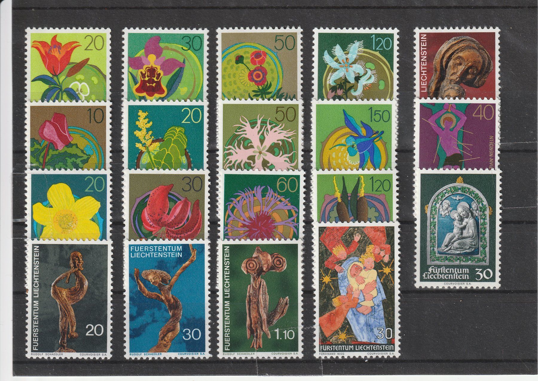 Alle Briefmarken: Liechtenstein Postfrisch ** – Neu (gemäss Beschreibung) aus Breitenbach von anti11