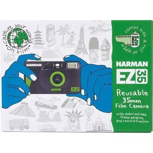 Fotocamera: Harman Kompaktkamera EZ-35 mit Motor – Nuovo e nell'imballaggio originale da Halden venduto da TopFoto 2