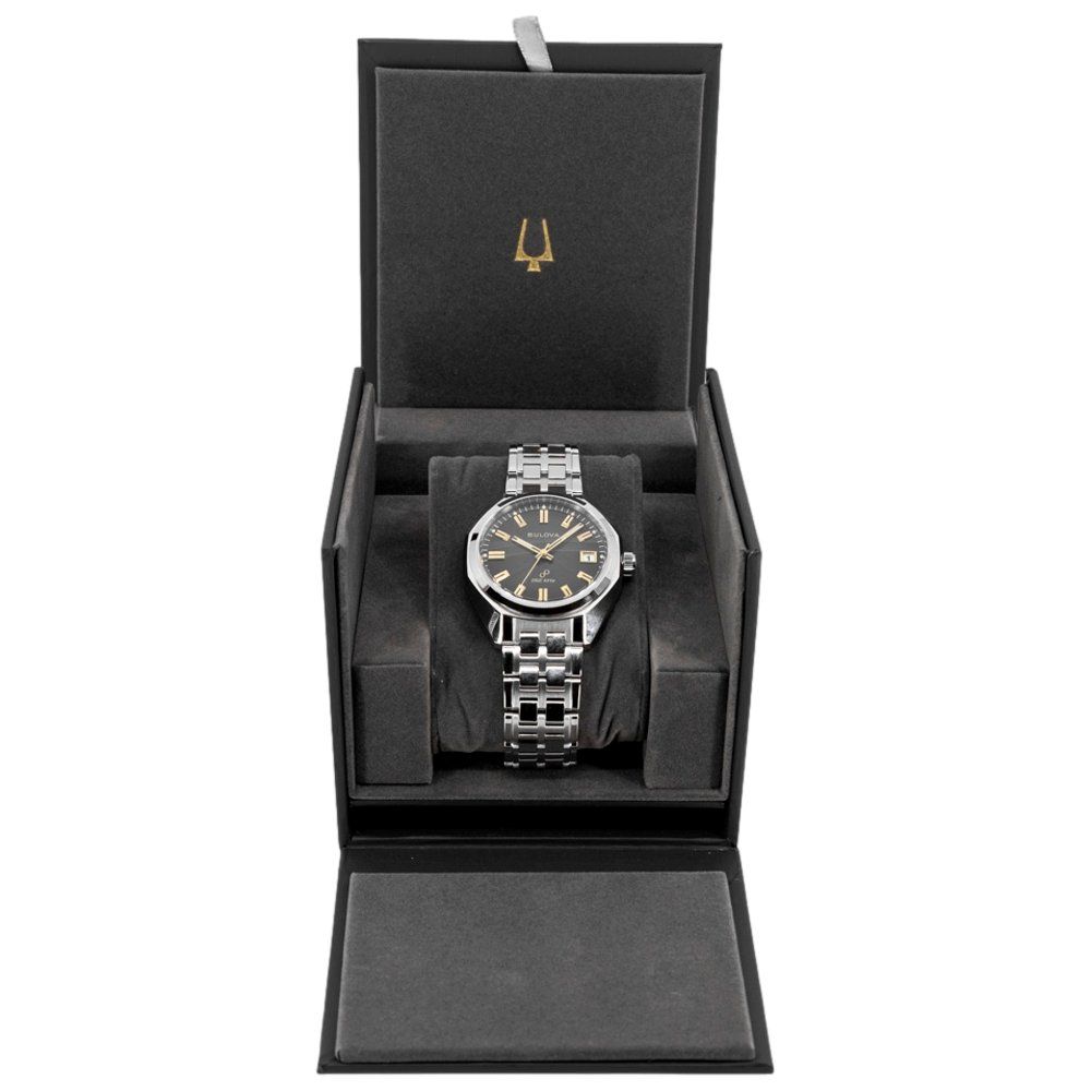 Bulova Orologi: Bulova Men's 96B415 Jet Star Quartz – Nuovo e nell'imballaggio originale da Schindellegi venduto da harveystore 7