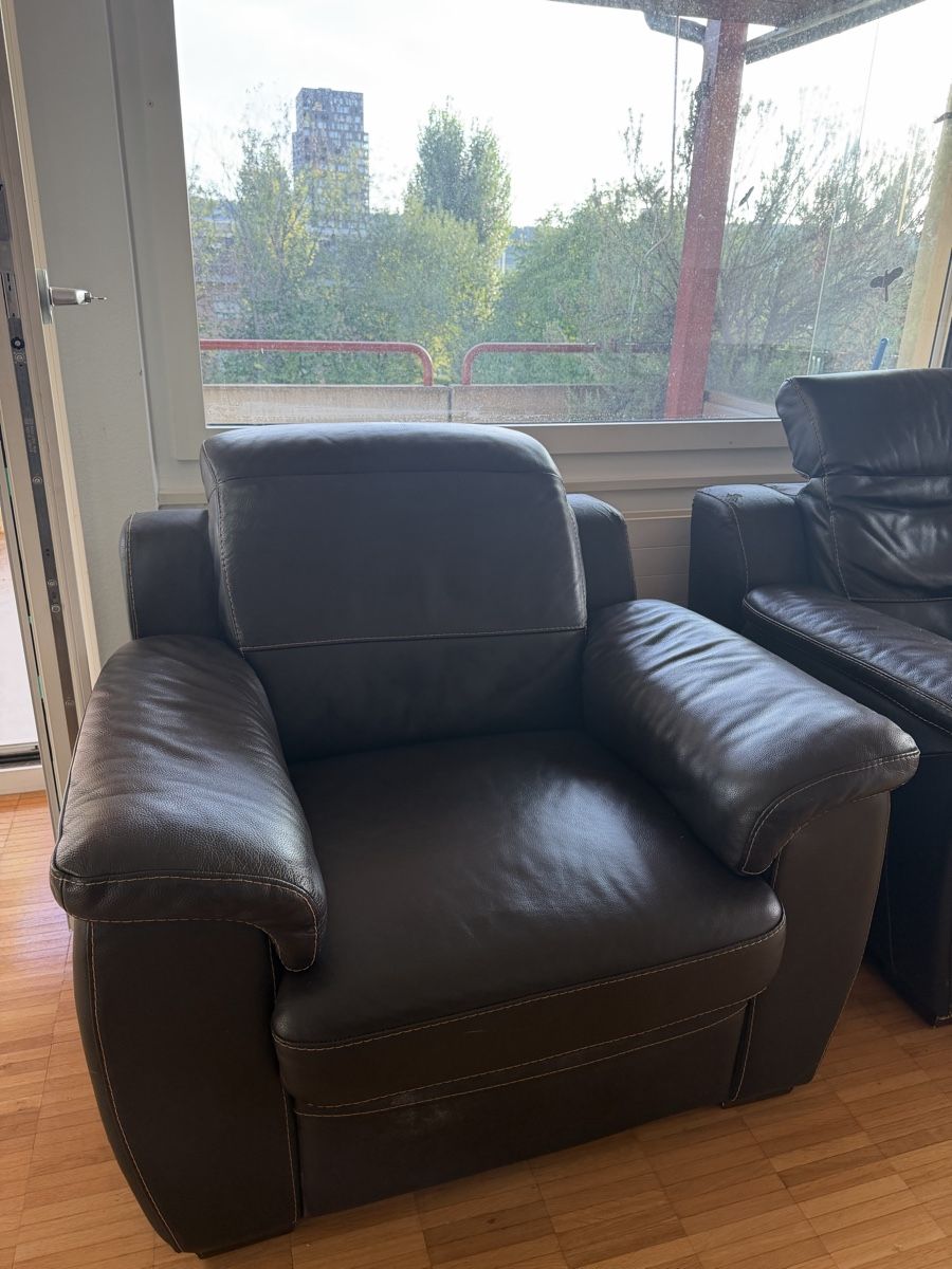 Poltrone: LEDERSESSEL BRAUN GRATIS – Usato da Dübendorf venduto da ame_m57w 3