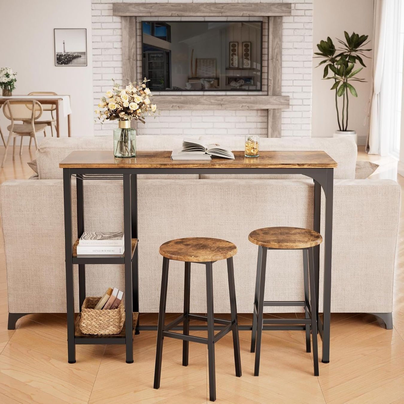 Tischset: Bartisch mit Barhocker – Neu (gemäss Beschreibung) aus Sins von Taschending 4
