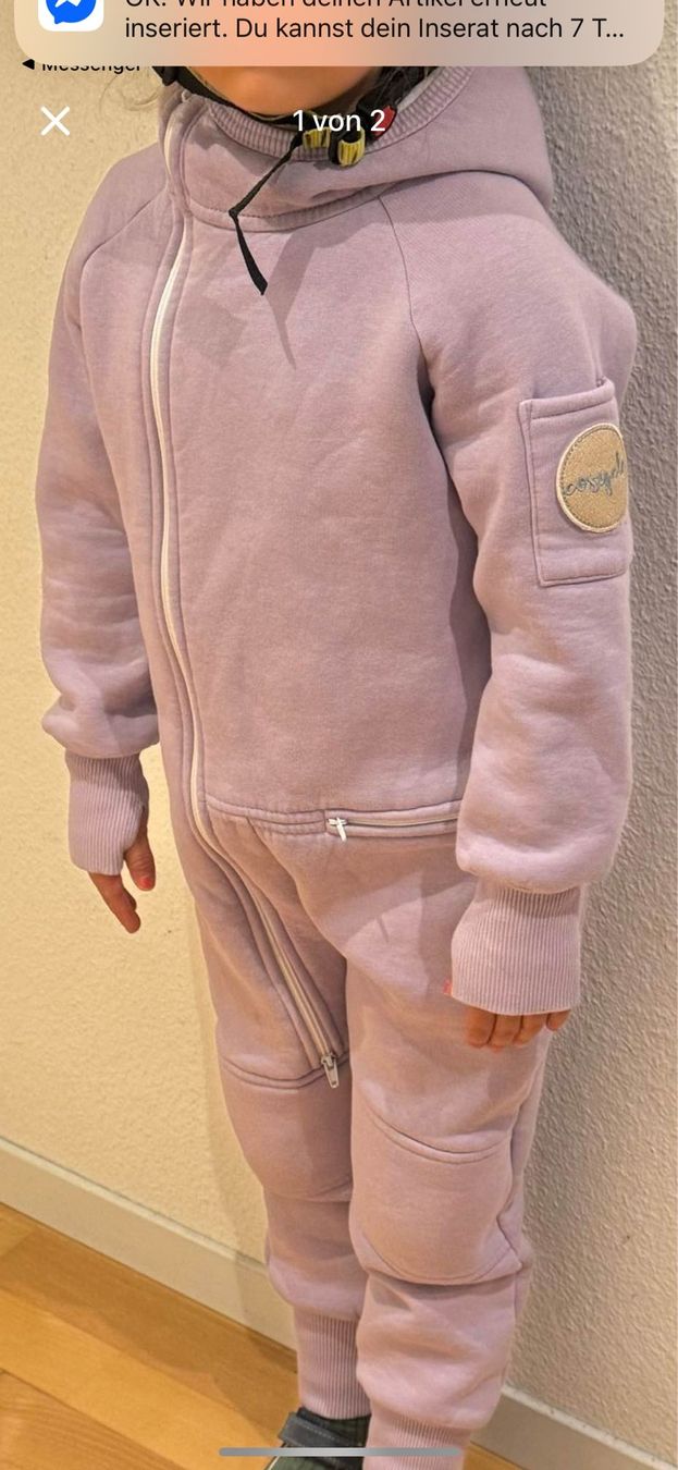 Tute: Fleece Winteranzug Grösse 110/116 – Usato da Adliswil venduto da Harr19y80 1