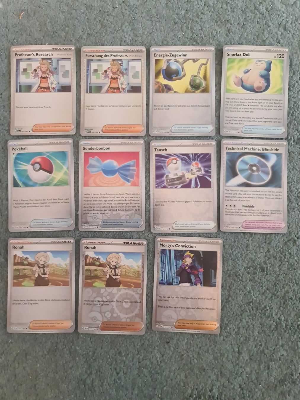 Pokémon Carte collezionabili: 11 Pokémon Holo Trainer Karten – Usato da Münsingen venduto da Ganjam