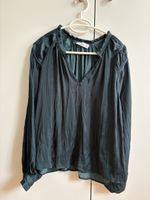 Grüne langarm Bluse von Mango, M